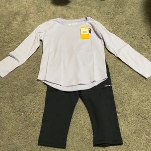 Girls long sleeve and leggings